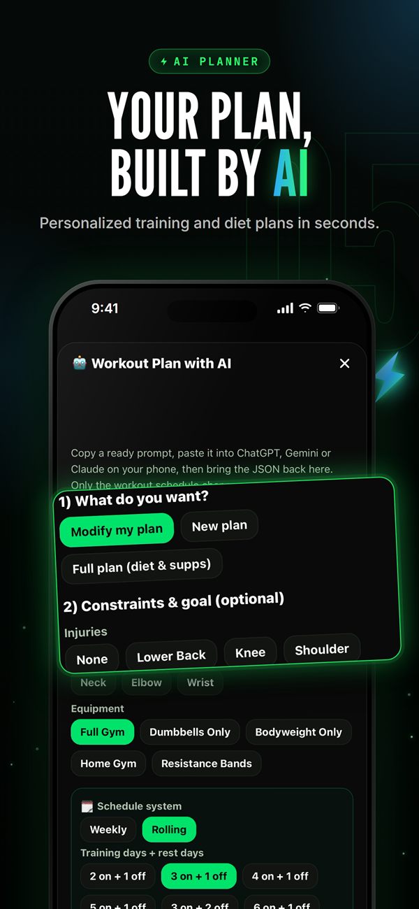 AI plan builder